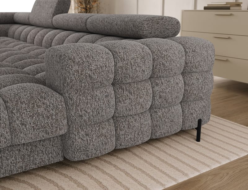 Feraria 6-sits Bubblig Bäddsoffa med Divan och Schäslong förvaring Vänster - Pellerito 20 - Möbler - Vardagsrum - Bäddsoffor - Hörnbäddsoffa