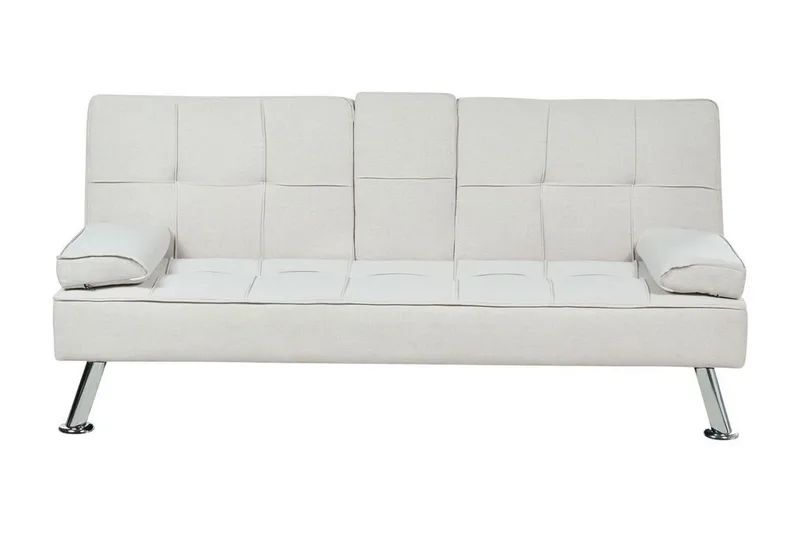Ferne Bäddsoffa 3-sits, Beige/Silver