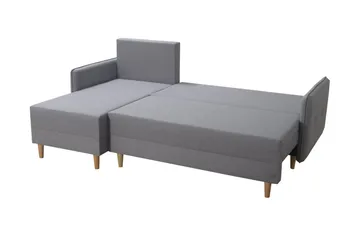 Fernisia Hörnbäddsoffa - Grå - Möbler - Vardagsrum - Bäddsoffor
