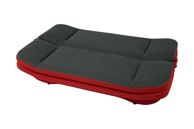 Figurelle 3-sits Längsbäddad Bäddsoffa 130x190 cm med Förvaring i Sammet - Grön - Möbler - Vardagsrum - Bäddsoffor