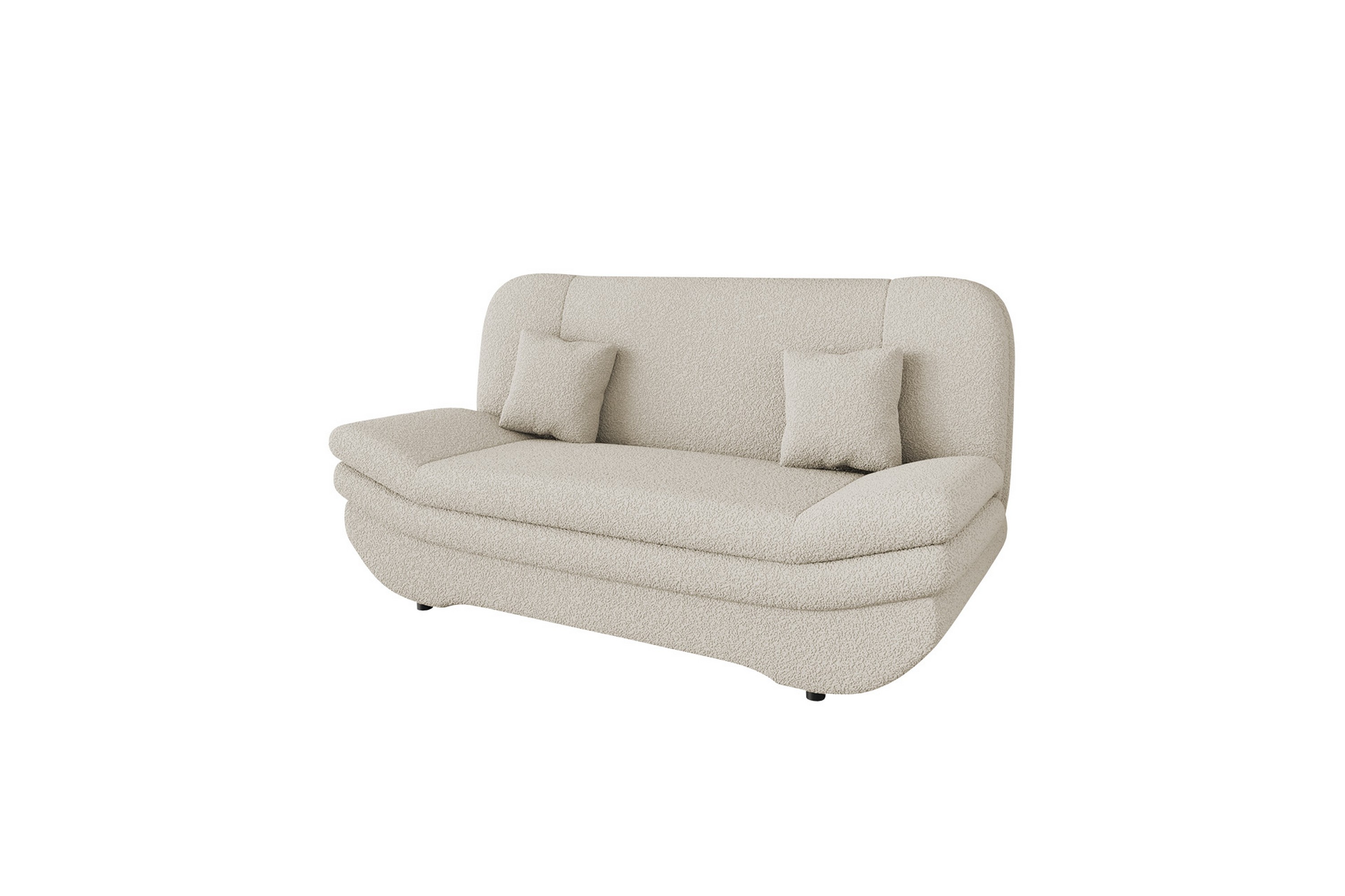 figurelle bäddsoffa 2-sits - beige