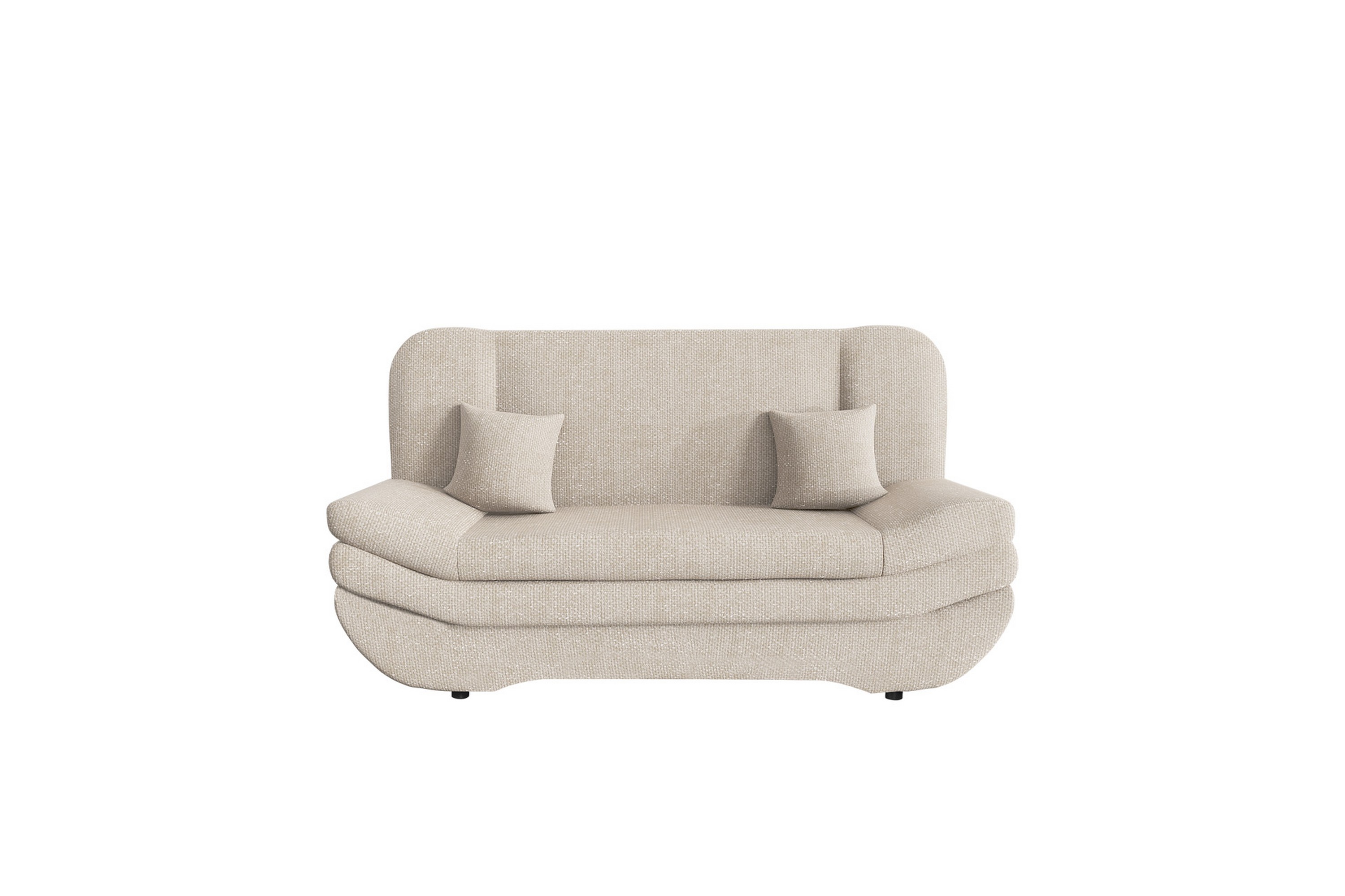 figurelle bäddsoffa 2-sits - beige