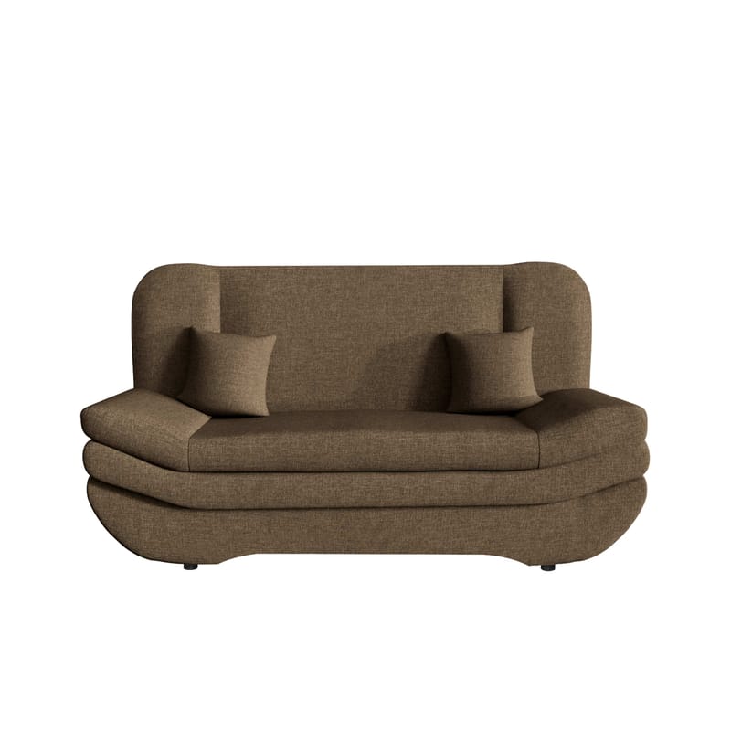 Figurelle Bäddsoffa 2-sits, Brun