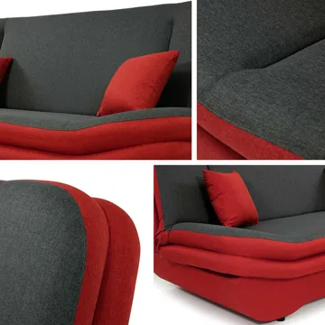 Figurelle Bäddsoffa 2-sits - Brun - Möbler - Vardagsrum - Bäddsoffor