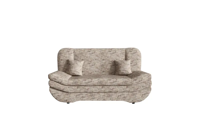Figurelle Bäddsoffa 2-sits, Flerfärgad/Beige