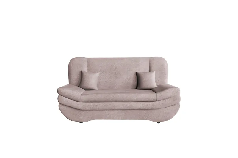 Figurelle Bäddsoffa 3-sits, Rosa