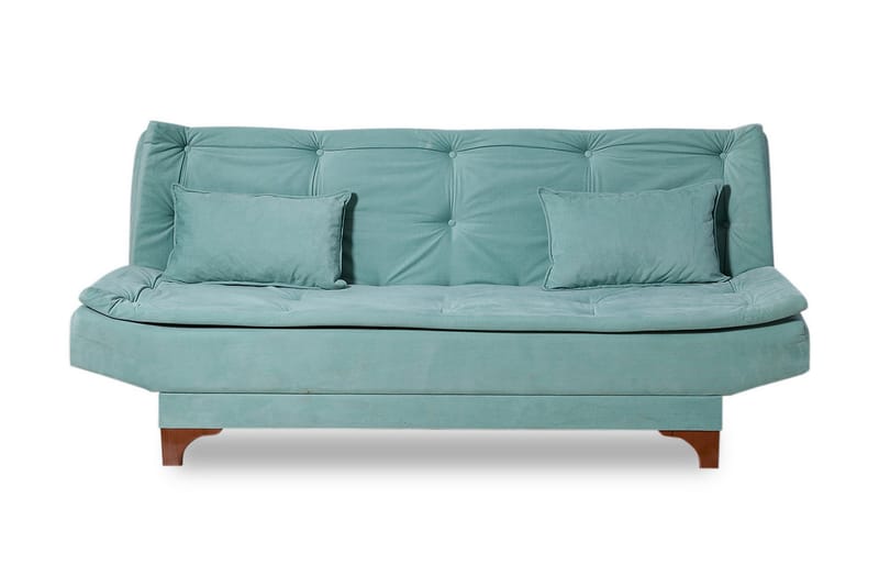 FINLAW 3-sits Bäddsoffa Grön - Möbler - Vardagsrum - Bäddsoffor