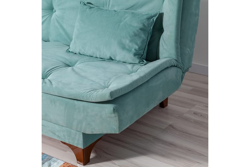 FINLAW 3-sits Bäddsoffa Grön - Möbler - Vardagsrum - Bäddsoffor