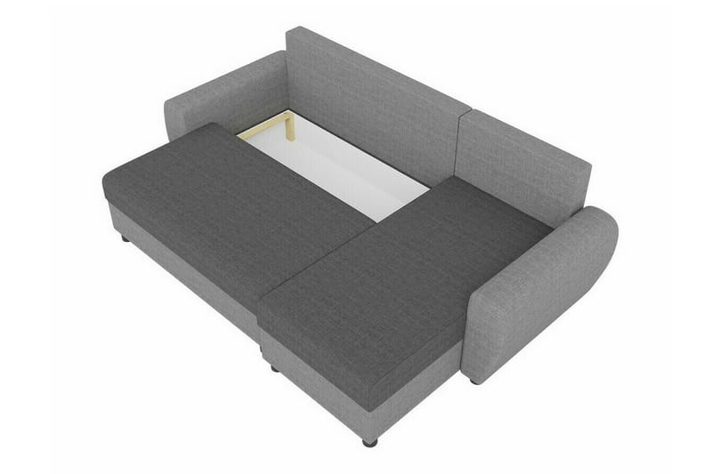 Fionara 3-sits Hörnbäddsoffa Röd - Möbler - Vardagsrum - Bäddsoffor - Hörnbäddsoffa