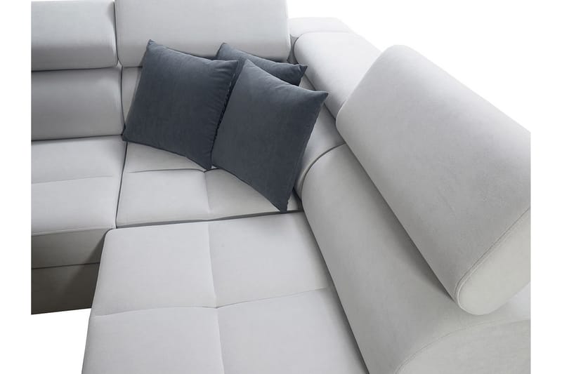 FIORANO 4-sits Bäddsoffa Vänster - Vit - Möbler - Vardagsrum - Bäddsoffor - U bäddsoffa