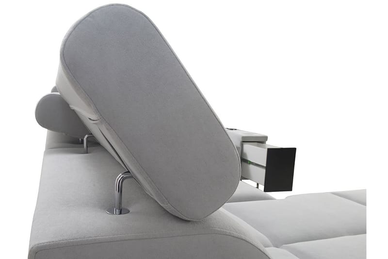 FIORANO 4-sits Hörnbäddsoffa Vänster Svart - Möbler - Vardagsrum - Bäddsoffor - Hörnbäddsoffa