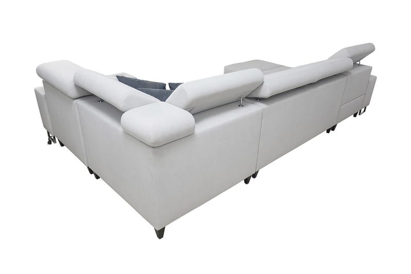 FIORANO 4-sits Hörnbäddsoffa Vänster Svart - Möbler - Vardagsrum - Bäddsoffor - Hörnbäddsoffa