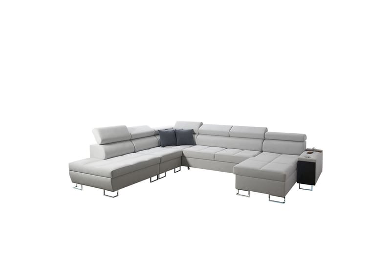 FIORANO Bäddsoffa m. Divan och Schäslong - Möbler - Vardagsrum - Bäddsoffor - U bäddsoffa