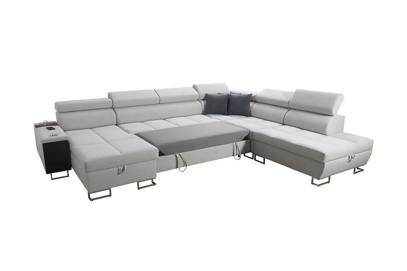 FIORANO Bäddsoffa m. Divan och Schäslong - Möbler - Vardagsrum - Bäddsoffor - U bäddsoffa