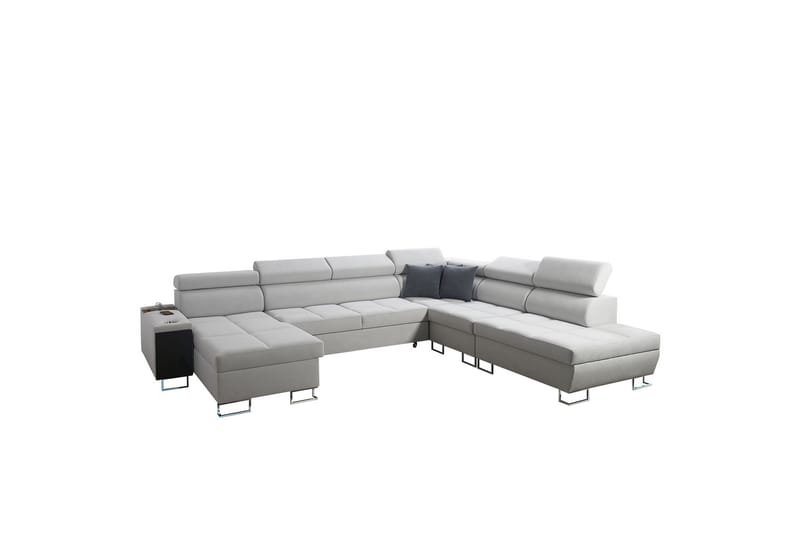 FIORANO Bäddsoffa m. Divan och Schäslong - Möbler - Vardagsrum - Bäddsoffor - U bäddsoffa