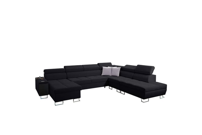 FIORANO Bäddsoffa m. Divan och Schäslong - Möbler - Vardagsrum - Bäddsoffor - U bäddsoffa