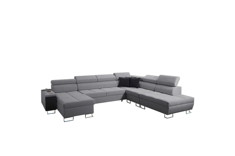 FIORANO Bäddsoffa m. Divan och Schäslong - Möbler - Vardagsrum - Bäddsoffor - U bäddsoffa