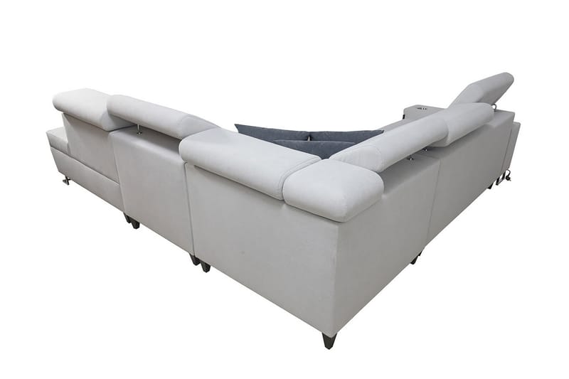 FIORANO Bäddsoffa m. Schäslong L-formad - Möbler - Vardagsrum - Bäddsoffor - Hörnbäddsoffa