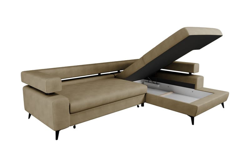 Fito Bäddsoffa med Divan 3-sits - Beige - Möbler - Vardagsrum - Bäddsoffor