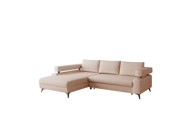 Fito Bäddsoffa med Divan 3-sits, Rosa