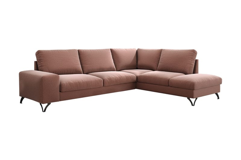 FLAVIO 4-sits Bäddsoffa Höger - Brun - Möbler - Vardagsrum - Bäddsoffor