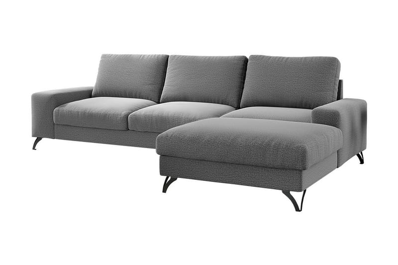 FLAVIO Divanbäddsoffa 292x141x91 cm - Grå - Möbler - Vardagsrum - Bäddsoffor
