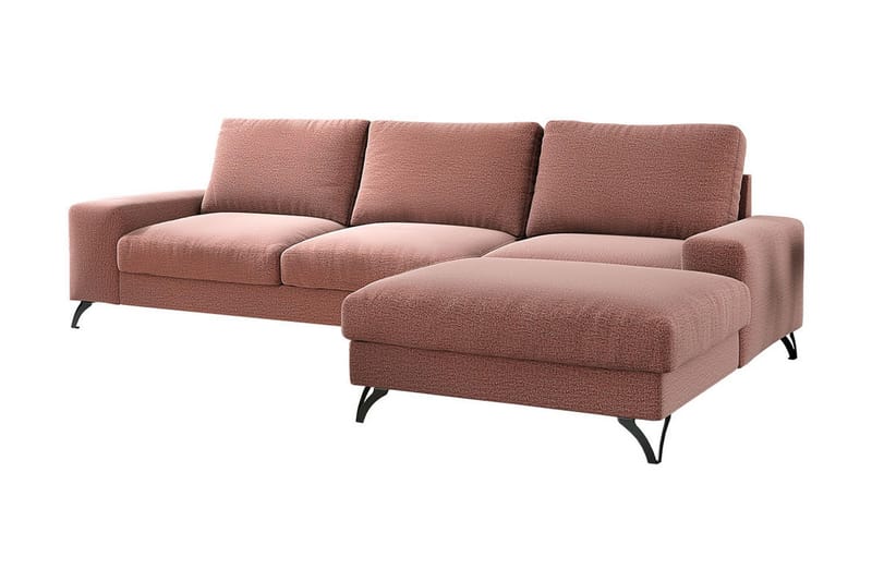FLAVIO Divanbäddsoffa 292x141x91 cm - Rosa - Möbler - Vardagsrum - Bäddsoffor
