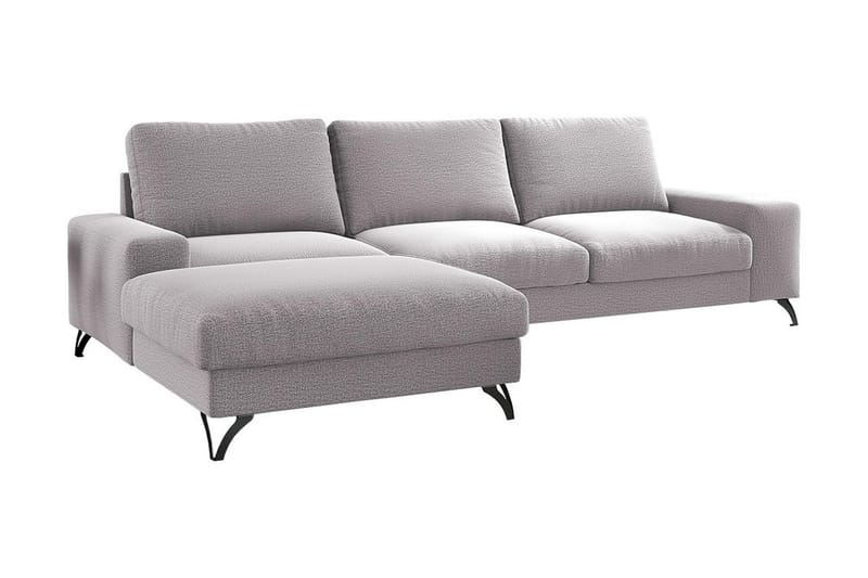 FLAVIO Divanbäddsoffa 300x94x91 cm - Grå - Möbler - Vardagsrum - Bäddsoffor