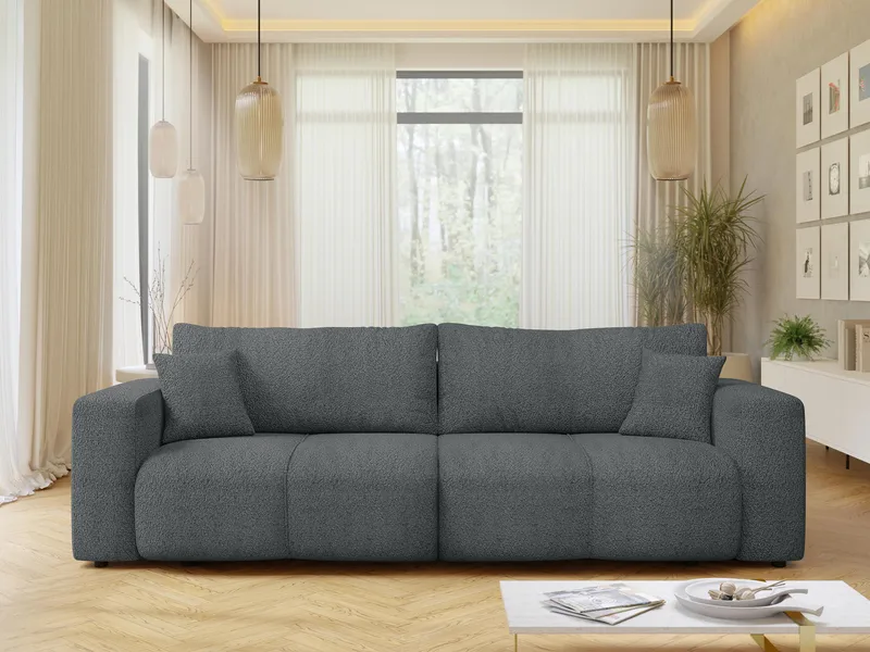 Flo Bäddsoffa 3-sits - Grå - Möbler - Vardagsrum - Bäddsoffor