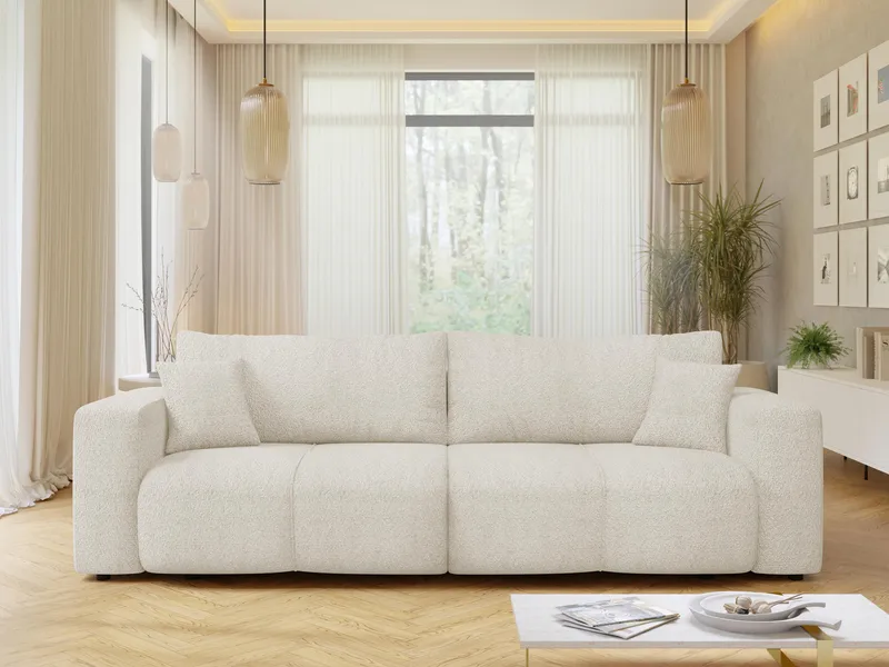 Flo Bäddsoffa 3-sits - Vit - Möbler - Vardagsrum - Bäddsoffor