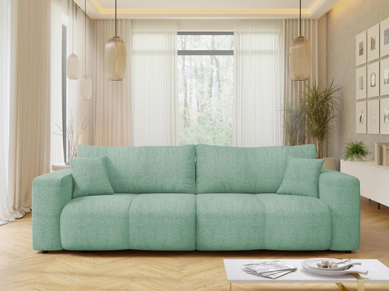 Flo Bäddsoffa 3-sits - Vit - Möbler - Vardagsrum - Bäddsoffor