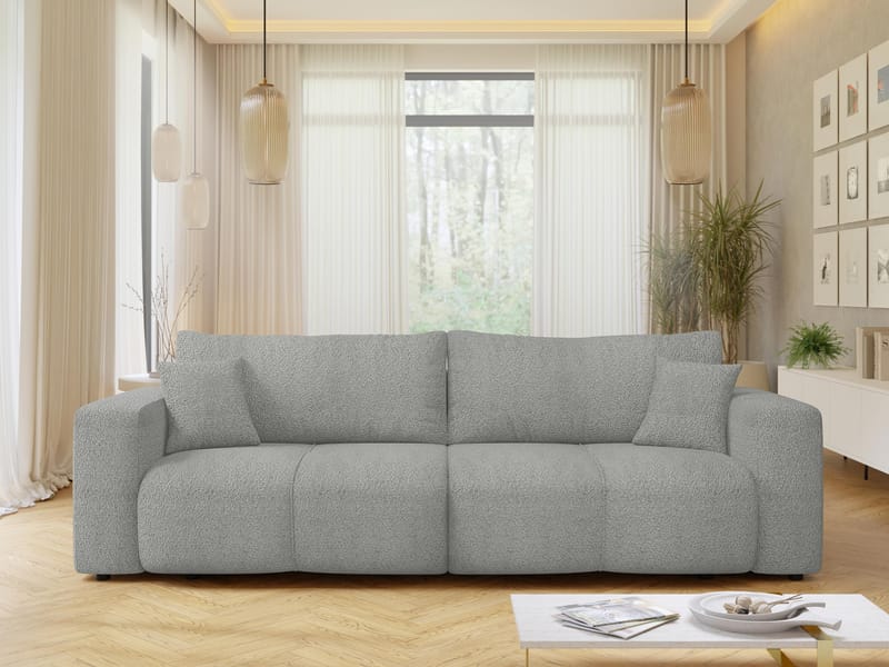 Flo Bäddsoffa 3-sits - Vit - Möbler - Vardagsrum - Bäddsoffor