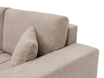 Flo Bäddsoffa Dubbeldivan 4-sits - Ljusgrå - Möbler - Vardagsrum - Bäddsoffor - U bäddsoffa