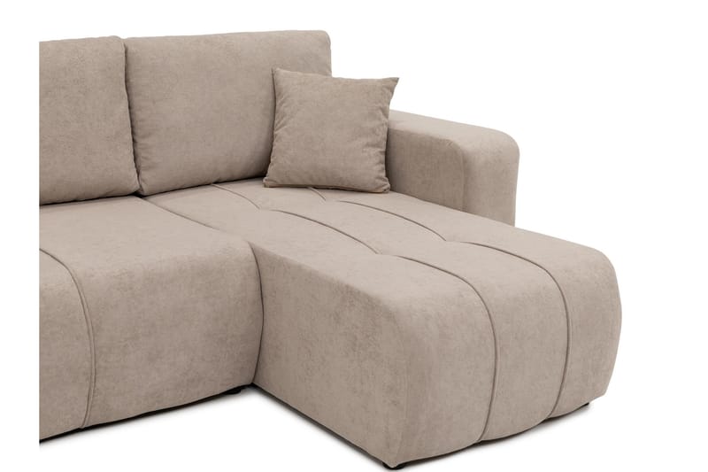 Flo Bäddsoffa Dubbeldivan 4-sits - Orange - Möbler - Vardagsrum - Bäddsoffor - U bäddsoffa