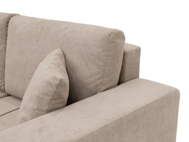 Flo Bäddsoffa Dubbeldivan 4-sits - Vit - Möbler - Vardagsrum - Bäddsoffor - U bäddsoffa