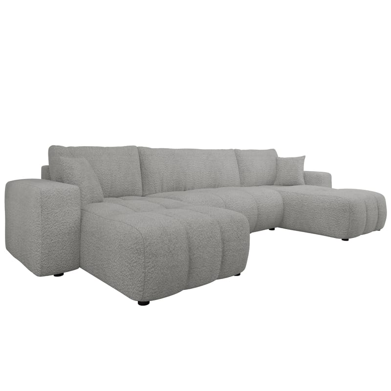 Flo Bäddsoffa Dubbeldivan 4-sits - Vit - Möbler - Vardagsrum - Bäddsoffor - U bäddsoffa