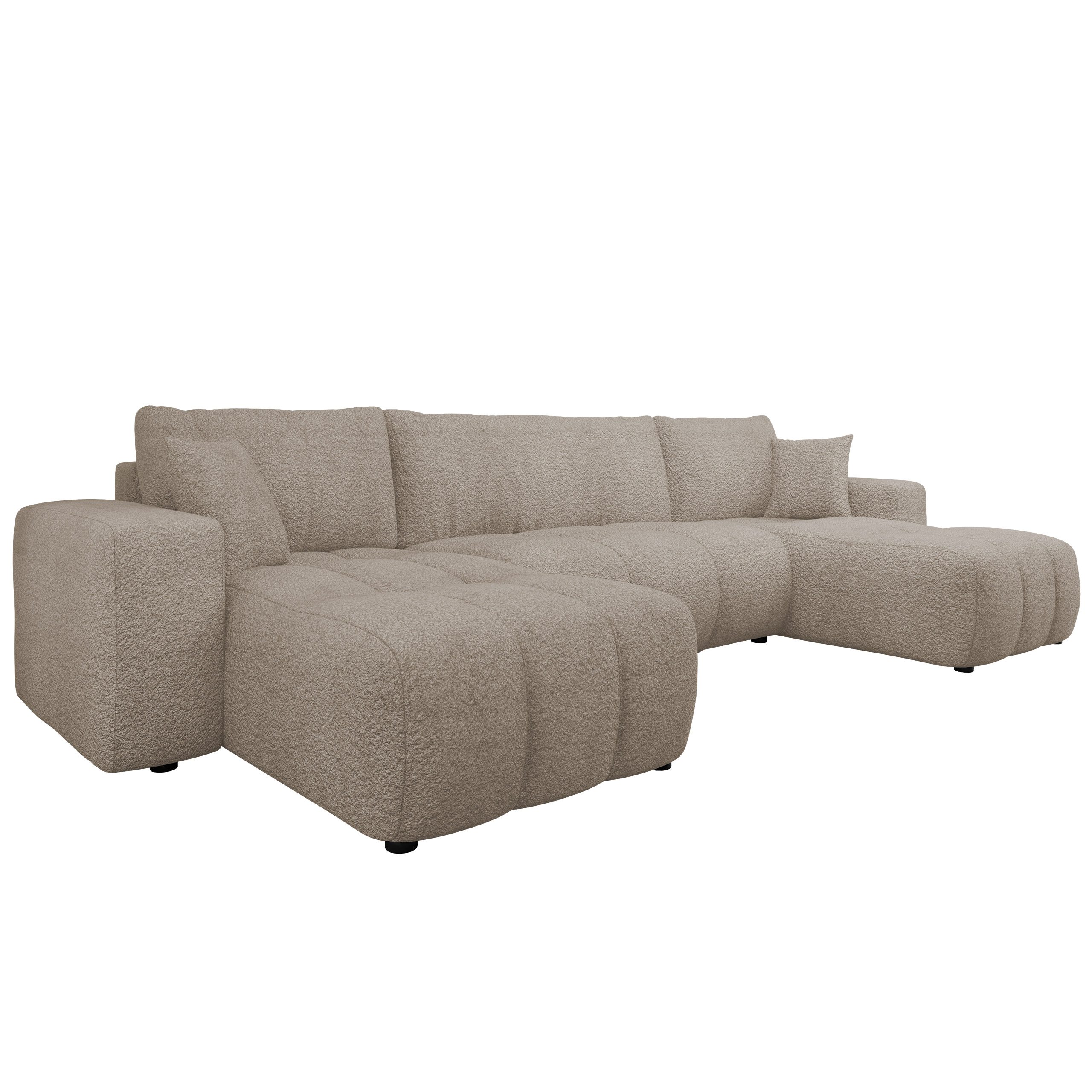 flo bäddsoffa dubbeldivan 4-sits - vit