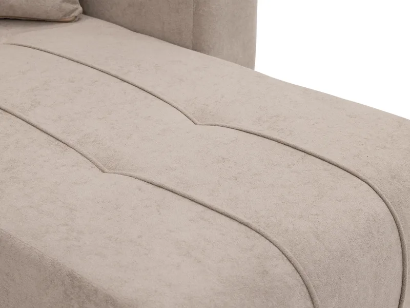 Flo Bäddsoffa Dubbeldivan 4-sits - Vit - Möbler - Vardagsrum - Bäddsoffor - U bäddsoffa