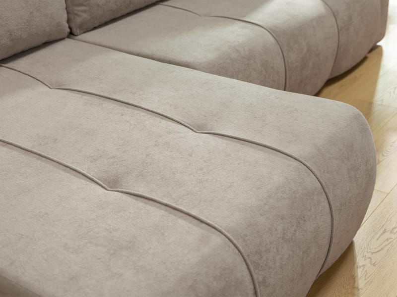 Flo Bäddsoffa med Divan 3-sits - Beige - Möbler - Vardagsrum - Bäddsoffor