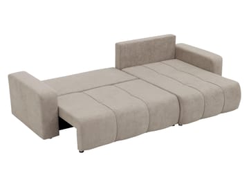 Flo Bäddsoffa med Divan 3-sits - Grå - Möbler - Vardagsrum - Bäddsoffor