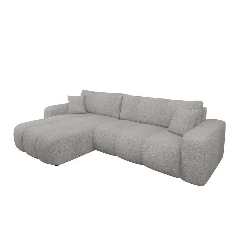 Flo Bäddsoffa med Divan 3-sits - Grå - Möbler - Vardagsrum - Bäddsoffor