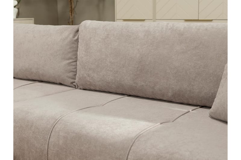 Flo Bäddsoffa med Divan 3-sits - Grå - Möbler - Vardagsrum - Bäddsoffor