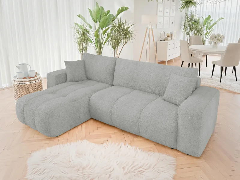 Flo Bäddsoffa med Divan 3-sits - Grå - Möbler - Vardagsrum - Bäddsoffor