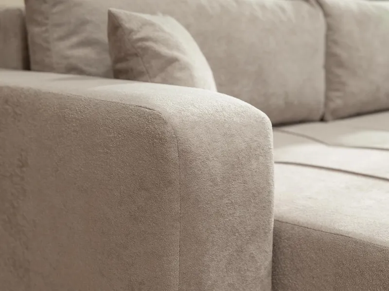 Flo Bäddsoffa med Divan 3-sits - Grå - Möbler - Vardagsrum - Bäddsoffor