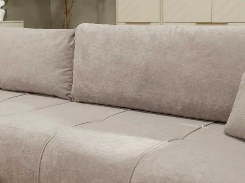 Flo Bäddsoffa med Divan 3-sits - Grå - Möbler - Vardagsrum - Bäddsoffor