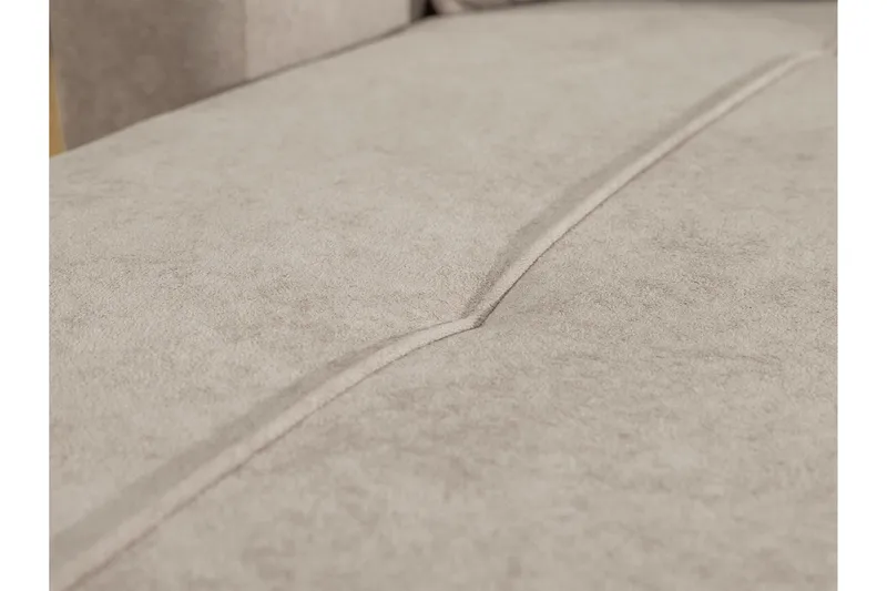 Flo Bäddsoffa med Divan 3-sits i Plysch - Beige - Möbler - Vardagsrum - Bäddsoffor