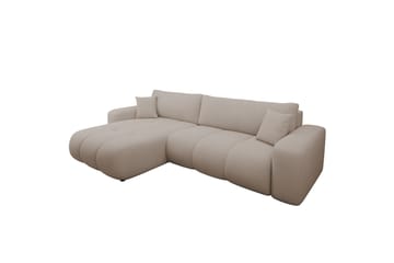 Flo Bäddsoffa med Divan 3-sits i Plysch