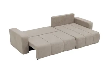 Flo Bäddsoffa med Divan 3-sits - Ljusgrå - Möbler - Vardagsrum - Bäddsoffor