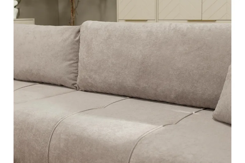 Flo Bäddsoffa med Divan 3-sits - Svart - Möbler - Vardagsrum - Bäddsoffor