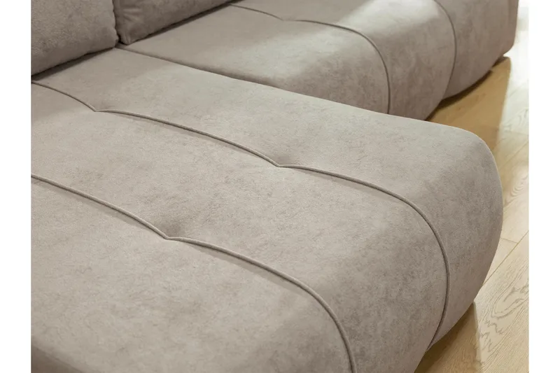 Flo Bäddsoffa med Divan 3-sits - Svart - Möbler - Vardagsrum - Bäddsoffor